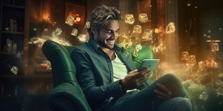Ilustrasi edukasi dan kesadaran akan risiko permainan berlebihan di platform c2fit